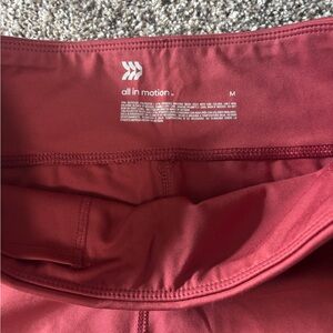 All in Motion mauve Biker Shorts